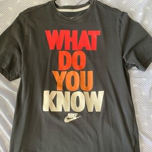 Nike Black Sports T-shirt